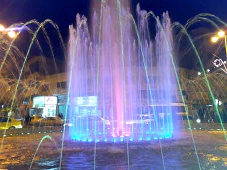 Manara Square in Hebron